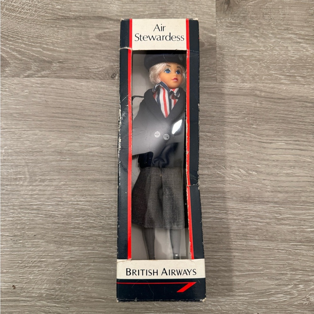 Vintage British Airways Air Stewardess by Rexard